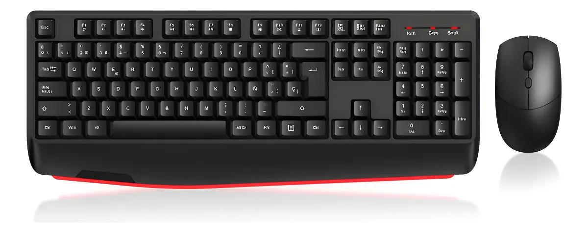 Kit Teclado y Mouse Inalámbricos 2.4ghz Española